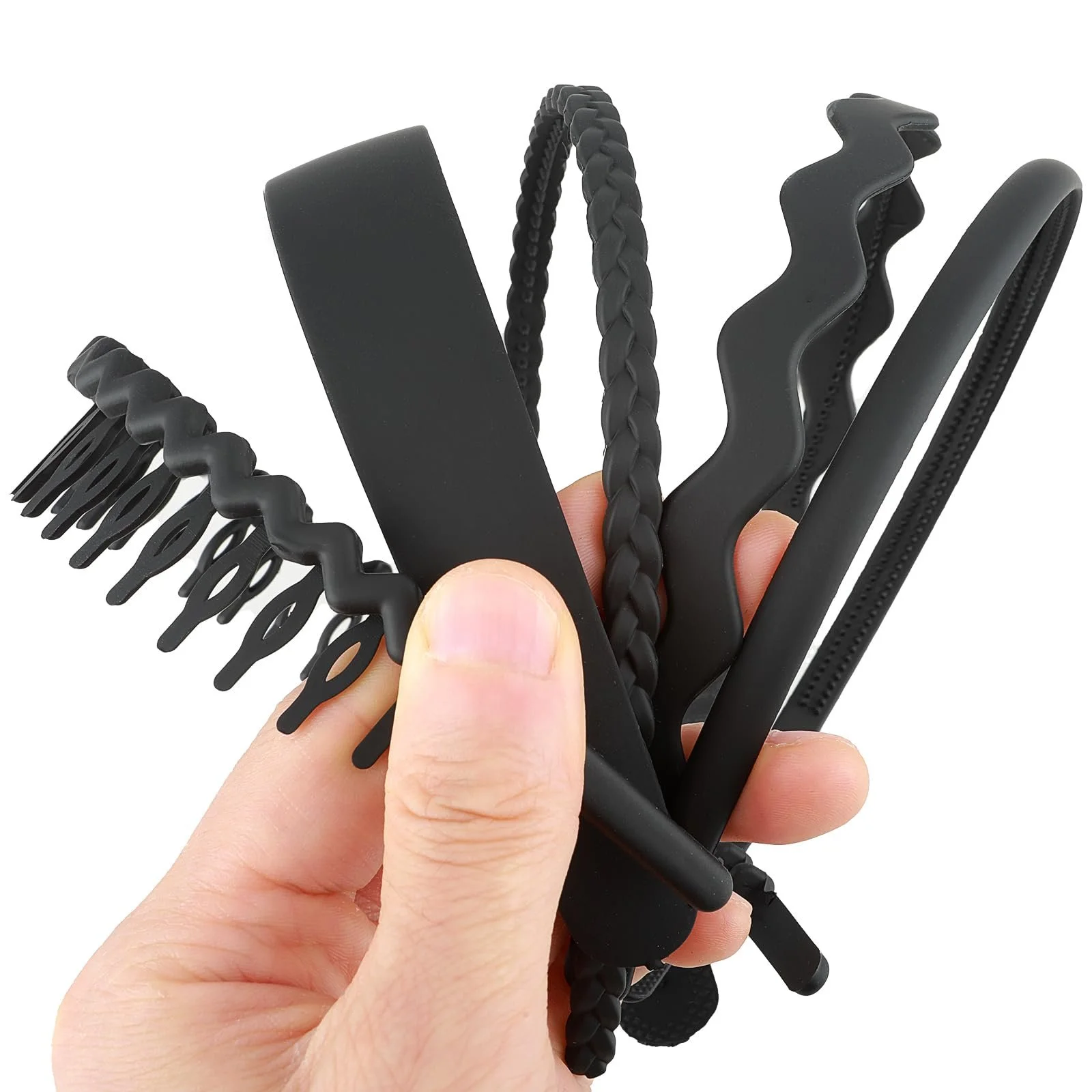 Обруч Sibba Набір з 5 Чорний, фото №1