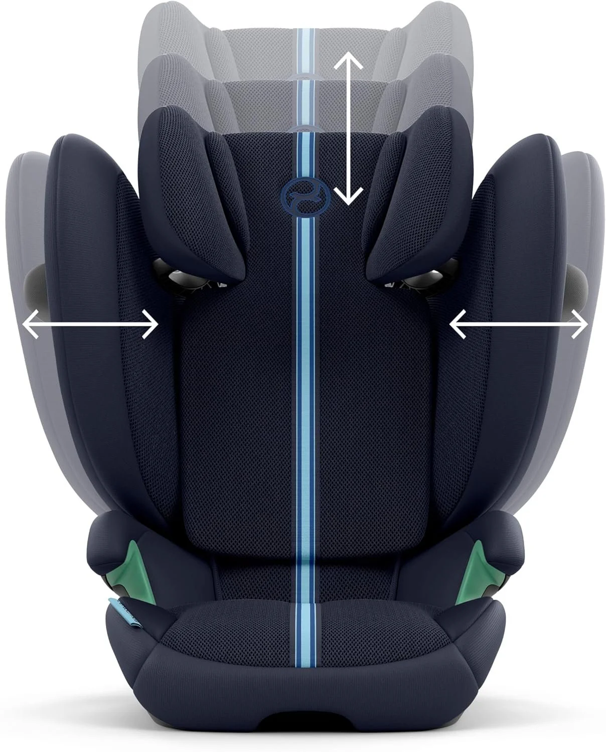 Дитяче автокрісло CYBEX Gold Solution G2 Plus / 100-150 см / Макс. 50 кг / Темно-синє, фото №4