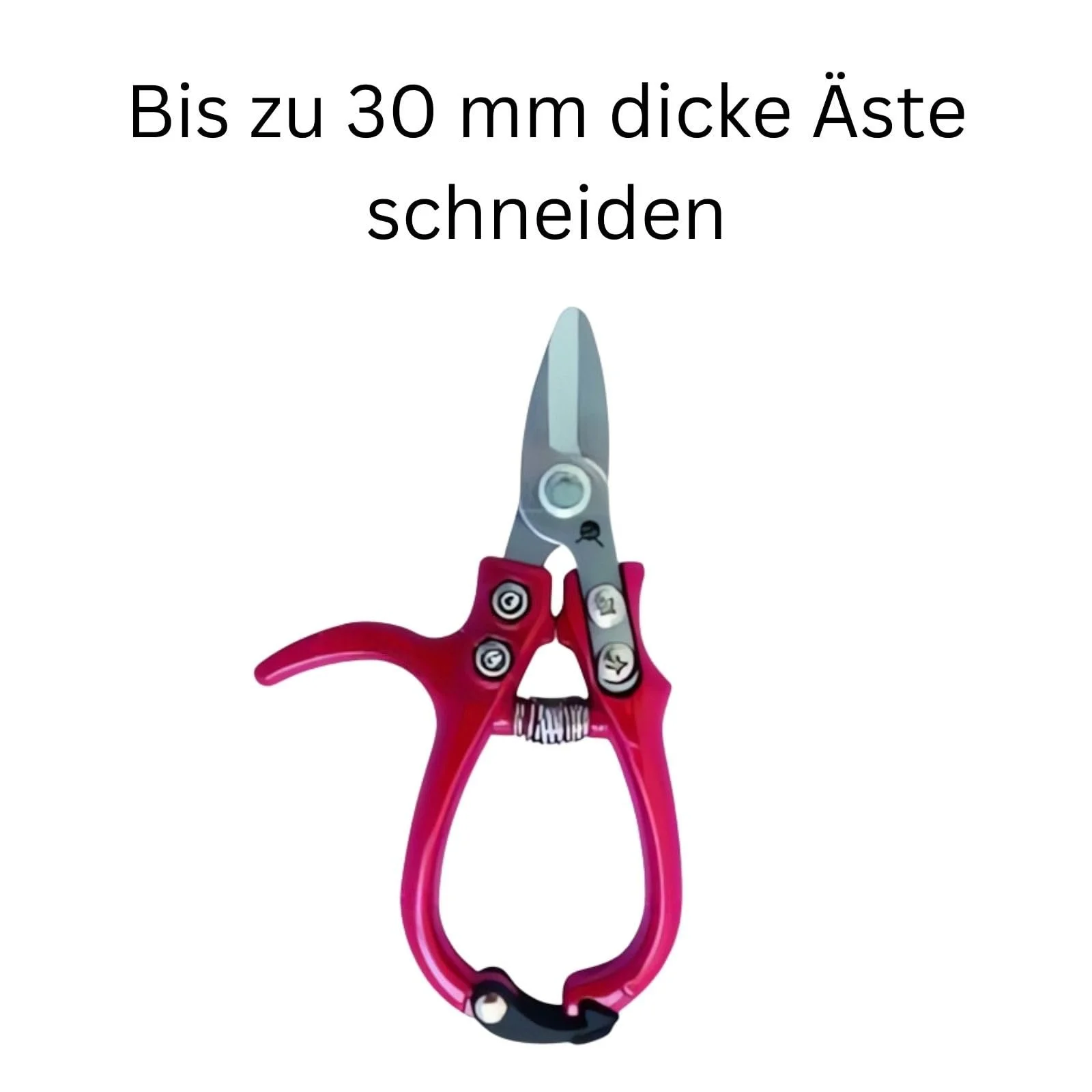 Садові ножиці Weedness Середземноморський для вирощування в приміщенні, для обрізки, бонсай, для троянд, для газонів, для трав, для квітів, для рослин, фото №4