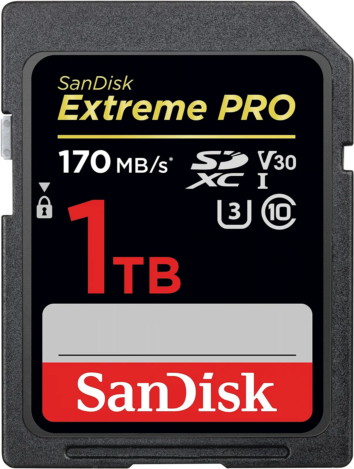 Memory Card SanDisk Extreme PRO 1TB SDXC 170MB/s UHS-I Class 10 U3 V30, фото №1 Memory Card SanDisk Extreme PRO 1TB SDXC 170MB/s UHS-I Class 10 U3 V30, фото №1