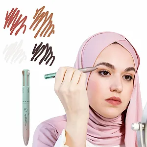 Пензлі Makeup 4-в-1 Waterproof Multifunctional Cosmetic Pen - Фото 1