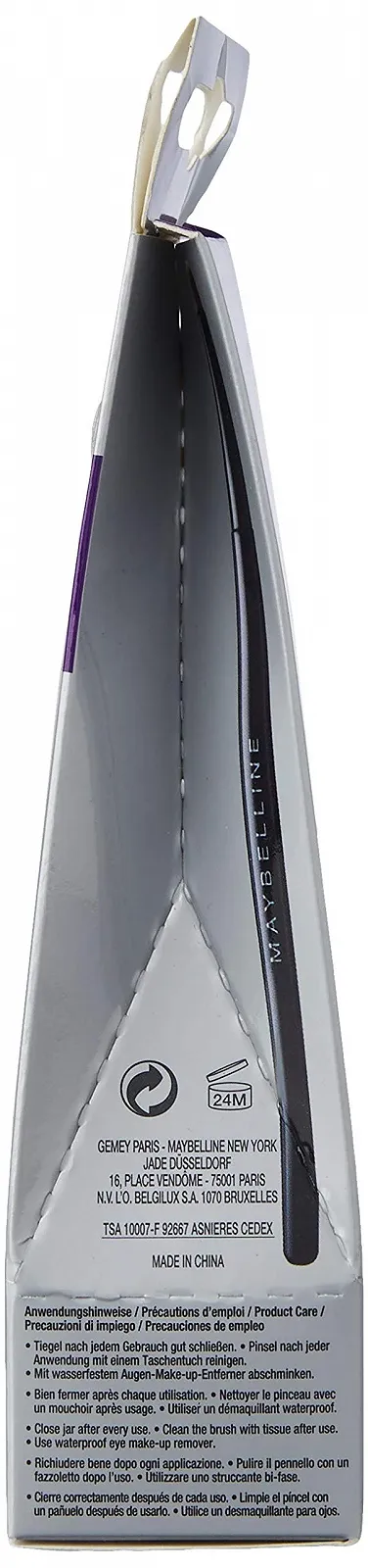 Підводка гелева Maybelline New York Eyestudio Lasting Drama Ultra Violet, 3 мл, фото №6 Підводка гелева Maybelline New York Eyestudio Lasting Drama Ultra Violet, 3 мл, фото №6