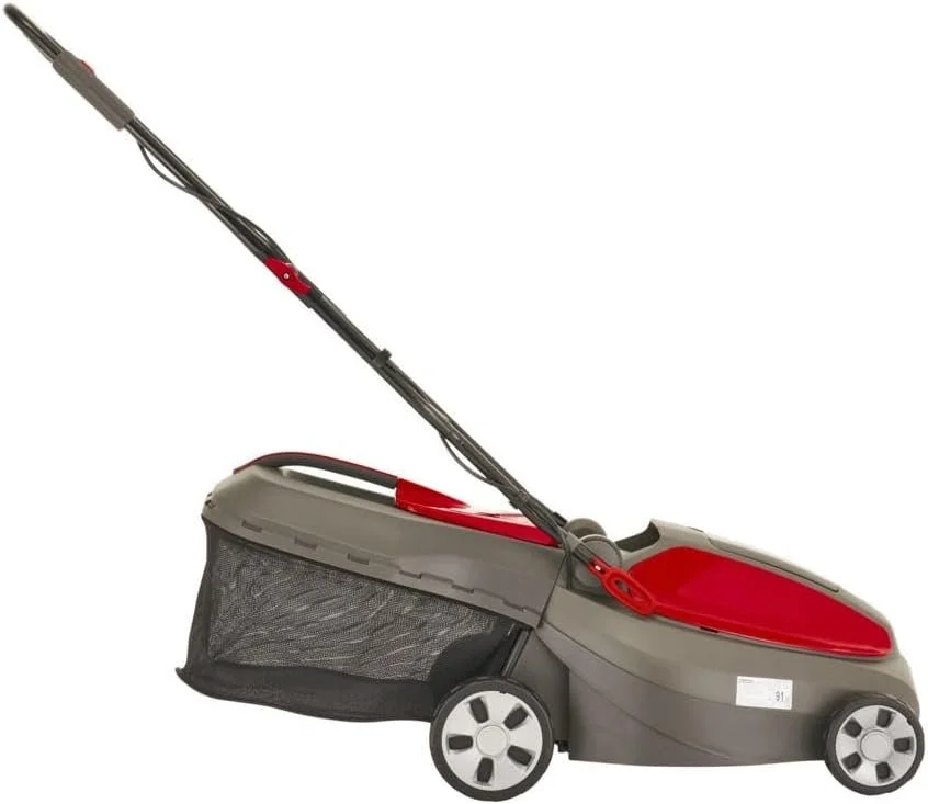 Аккумуляторная газонокосилка Mountfield 38 Li Kit / 550W / 20V 2х4Ah / до 350м² / 38 см ширина скашивания / 40 л травосборник / Черно-красный, фото №4 Аккумуляторная газонокосилка Mountfield 38 Li Kit / 550W / 20V 2х4Ah / до 350м² / 38 см ширина скашивания / 40 л травосборник / Черно-красный, фото №4