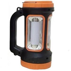 Фонарь портативный UKC MH818A аккумуляторный с солнечной панелью Оранжевый - Фото 1