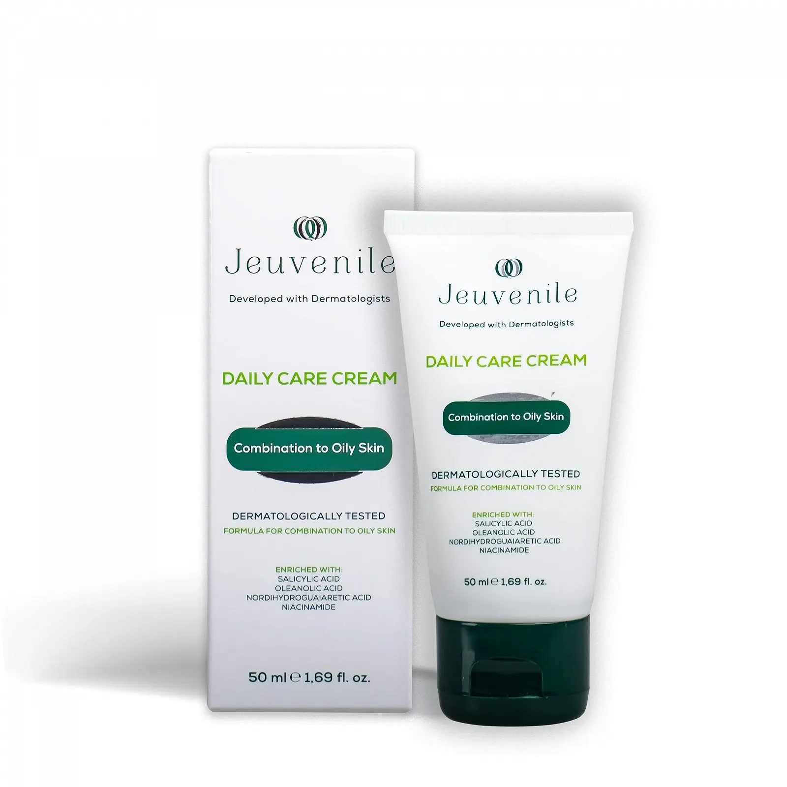 Денний крем Jeuvenile Daily Care Cream для жирної та комбінованої шкіри 50 мл, фото №1 Денний крем Jeuvenile Daily Care Cream для жирної та комбінованої шкіри 50 мл, фото №1