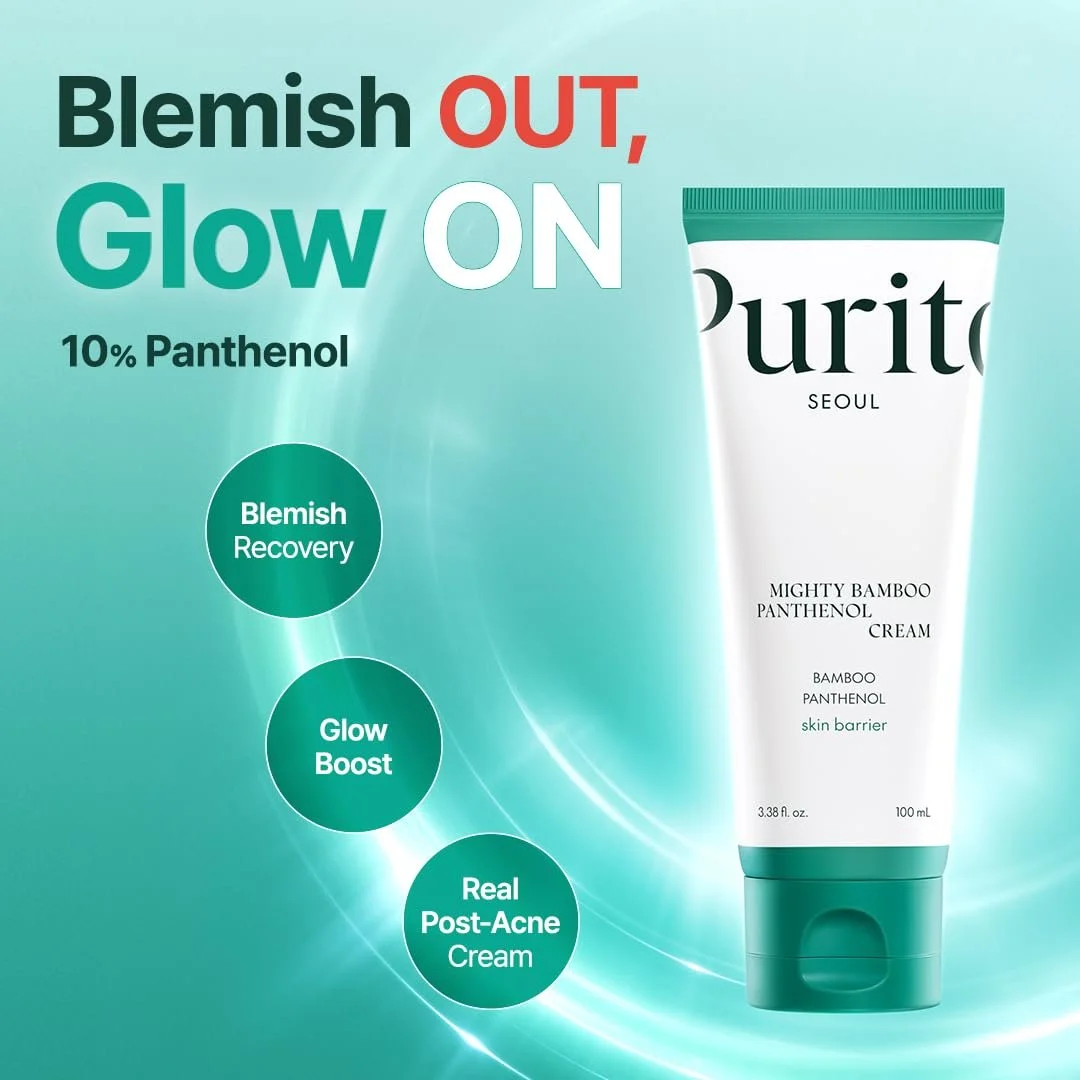 Крем для обличчя PURITO Panthenol 10% відновлювальний після акне 100 мл, фото №2 Крем для обличчя PURITO Panthenol 10% відновлювальний після акне 100 мл, фото №2