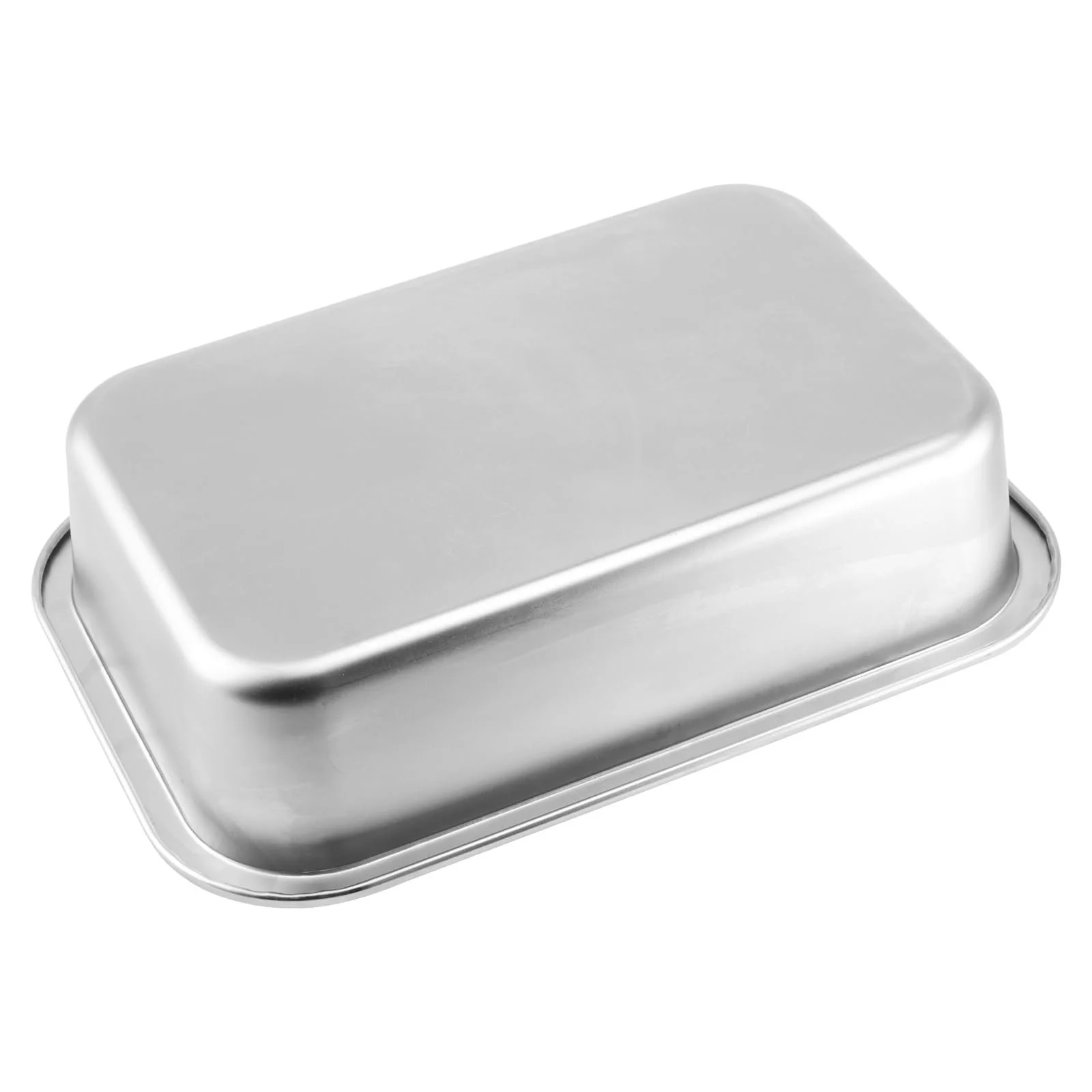 Набір форм для запікання FUNSUEI 3 шт. нержавіюча сталь 32 x 22 x 7 см прямокутні сріблястий, фото №4 Набір форм для запікання FUNSUEI 3 шт. нержавіюча сталь 32 x 22 x 7 см прямокутні сріблястий, фото №4