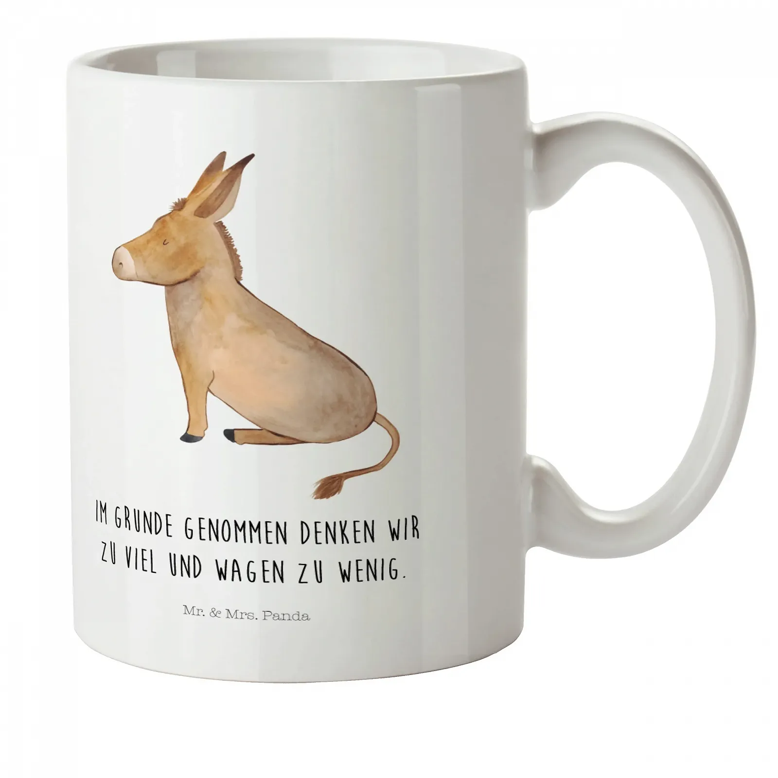 Детская Кружка Mr. & Mrs. Panda Осёл Характеристики Цвет, фото №1