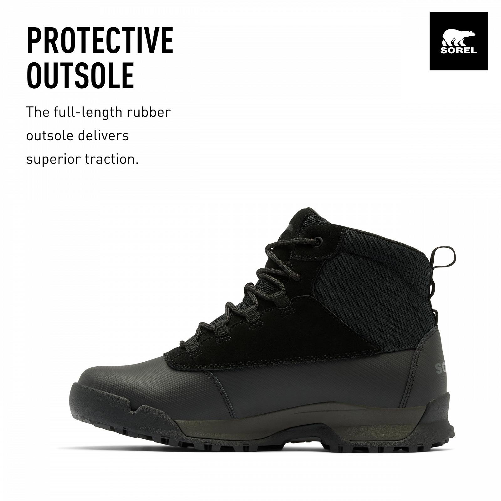 Мужские зимние ботинки Sorel Buxton Lite Lace Plus Waterproof, фото №3