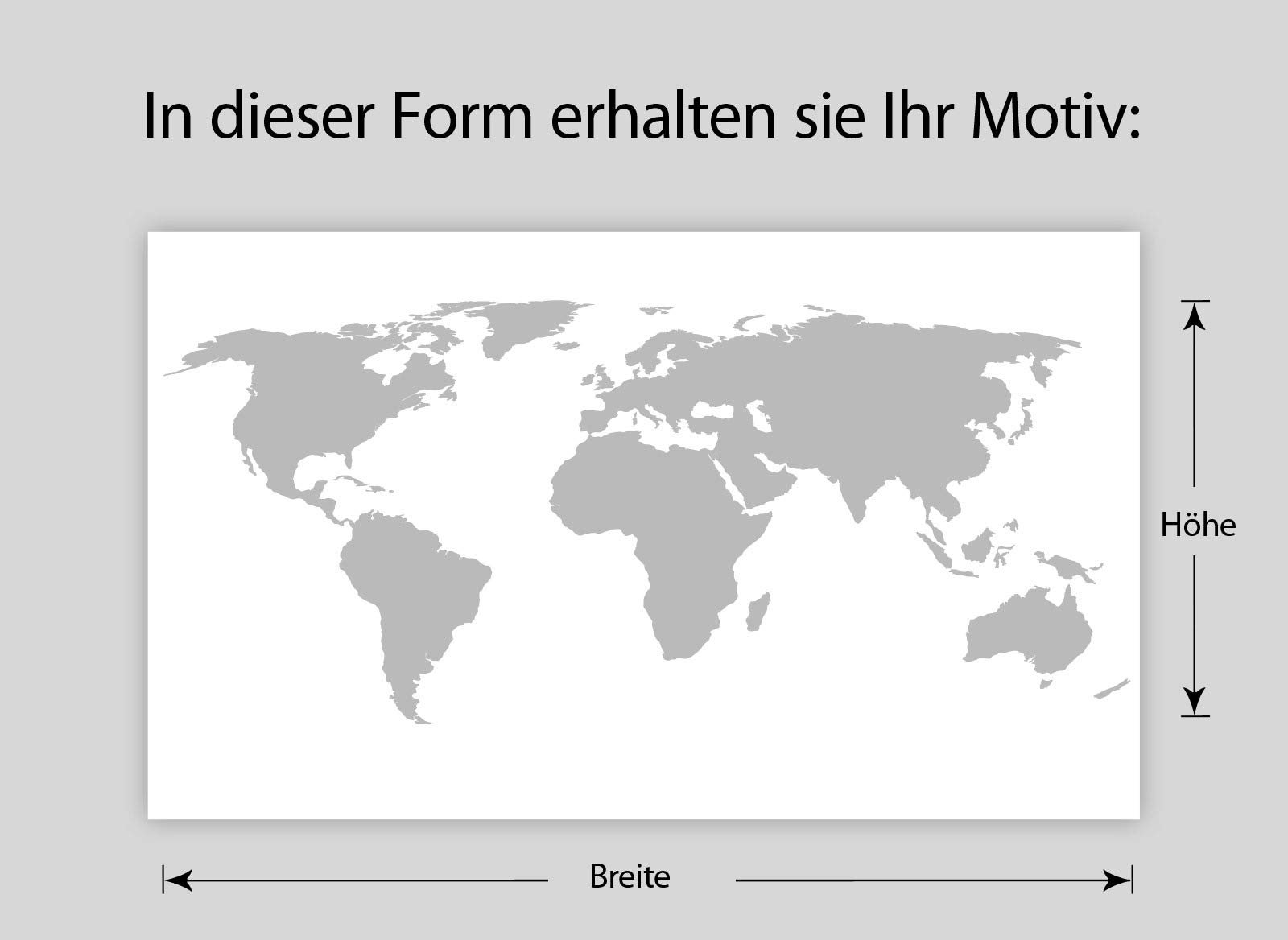 Наклейка на стіну Grandora W698 Карта світу Земна куля, фото №4 Наклейка на стіну Grandora W698 Карта світу Земна куля, фото №4