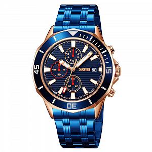 Годинник Skmei 9335RGBU Rose Gold-Blue - Фото 1