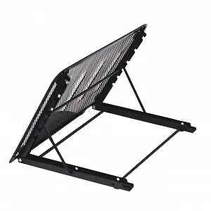 Регулируемая Складная Подставка для Ноутбука/Планшета Прочная Многофункциональная Конструкция Компактный Дизайн Легкая и Компактная Подходит для Стола и Путешествий Черная - Фото 1