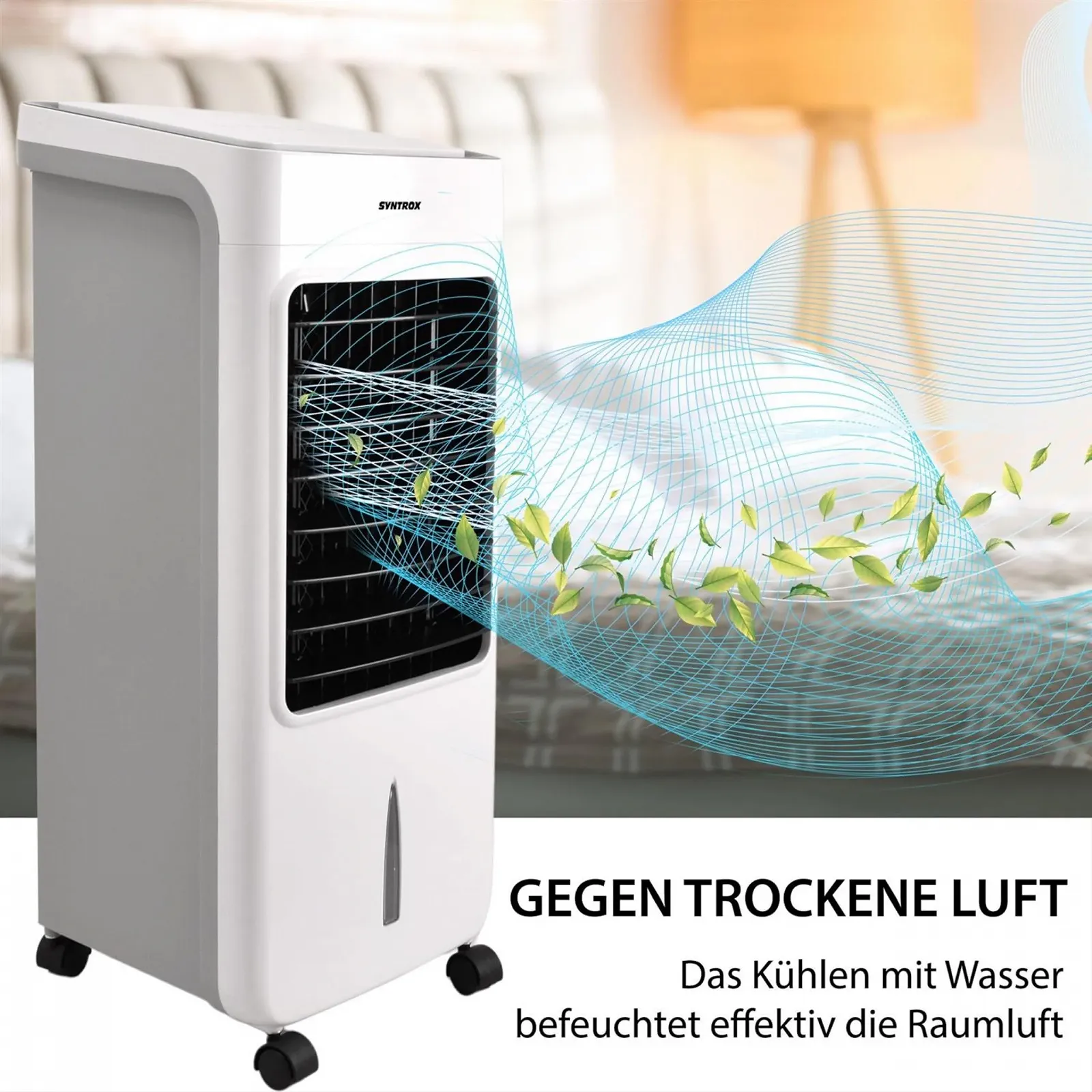 Охолоджувач повітря Syntrox Breeze Дистанційне керування Таймер Іонізація, фото №4