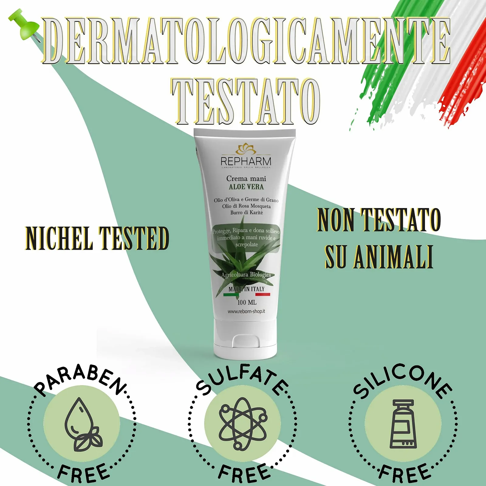 Крем для рук Repharm Интенсивный восстанавливающий крем для сухой и потрескавшейся кожи рук, фото №5