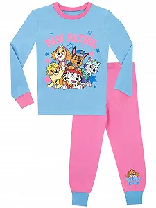 Купить Пижама PAW PATROL для девочек Чейз Маршалл Скай Эверест Slim Fit - Фото 1 Пижама PAW PATROL для девочек Чейз Маршалл Скай Эверест Slim Fit - Фото 1