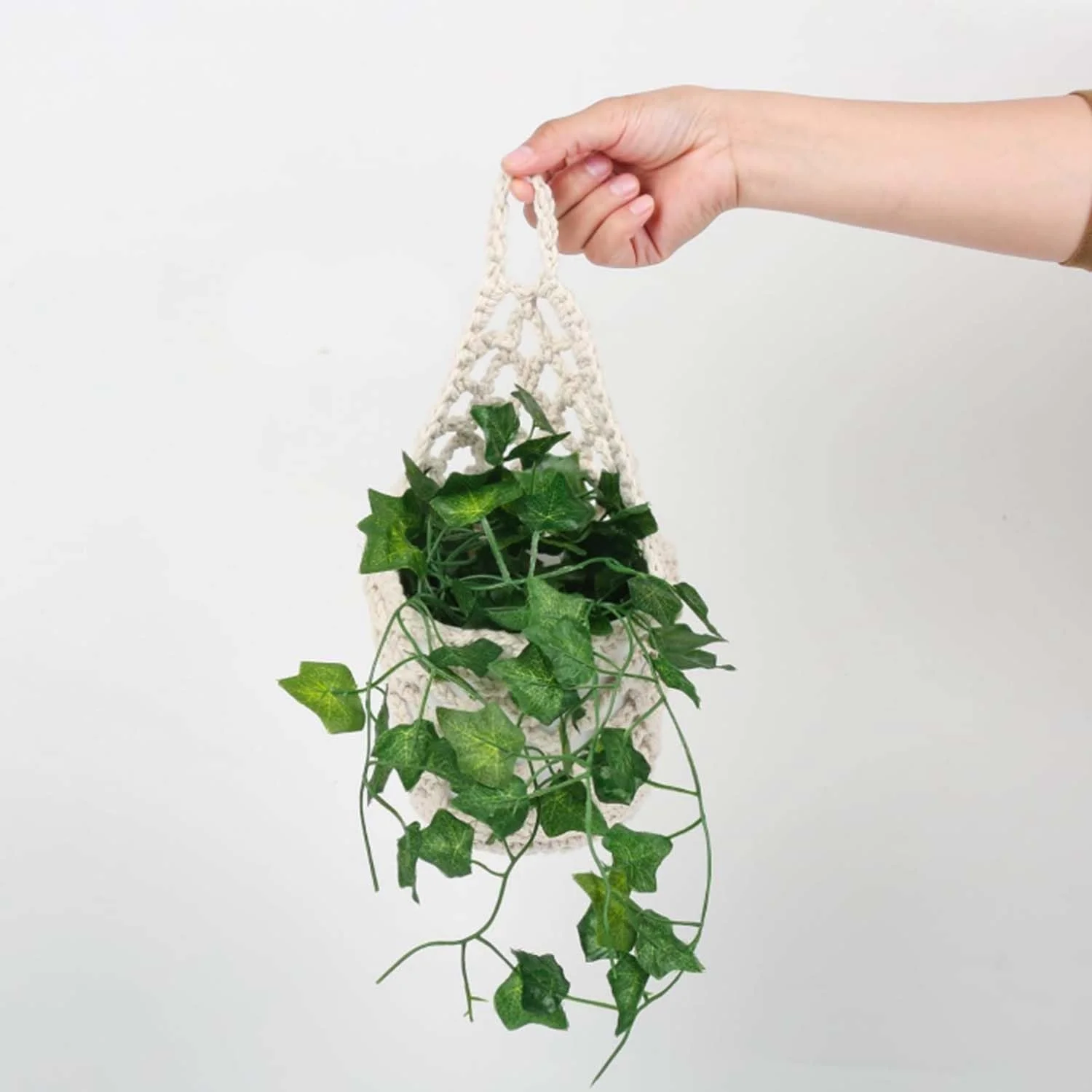 Підвісні кошики Макраме 3 шт., фото №7 Підвісні кошики Макраме 3 шт., фото №7