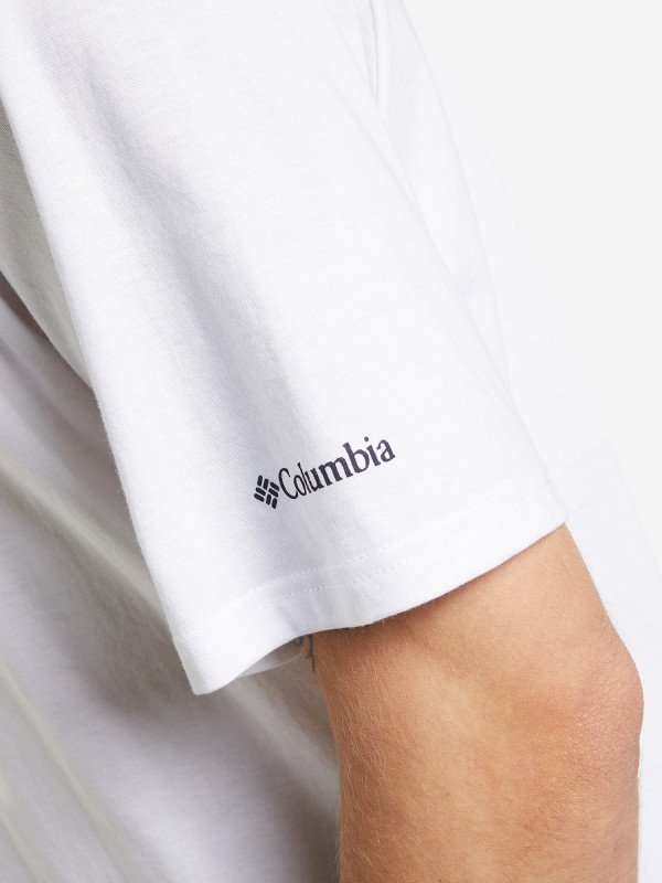 Футболка Columbia Basic Logo 1680051CLB-108 Белый 2XL, фото №4