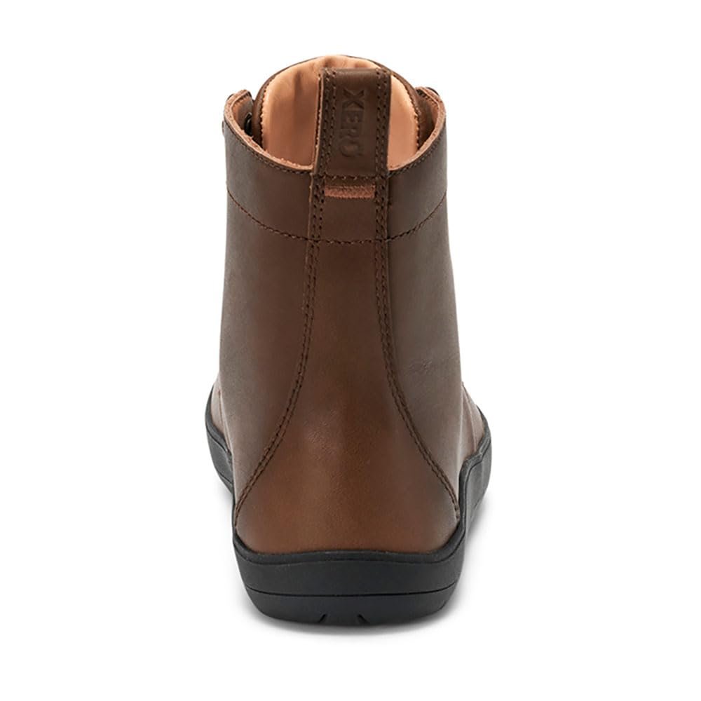 Ботинки Xero Shoes Breckenridge Женские Кожаные - Классический Стиль, Нулевой Каблук, Комфортная Подкладка, Прочная Цельнозерновая Кожа для Повседневного Использования и Досуга, фото №5