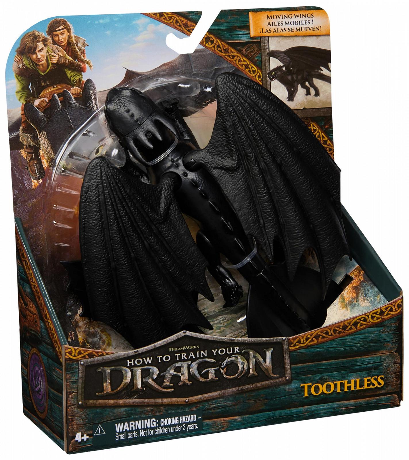 Фігурка Dreamworks How to Train your Dragon Toothless 22 см, фото №10
