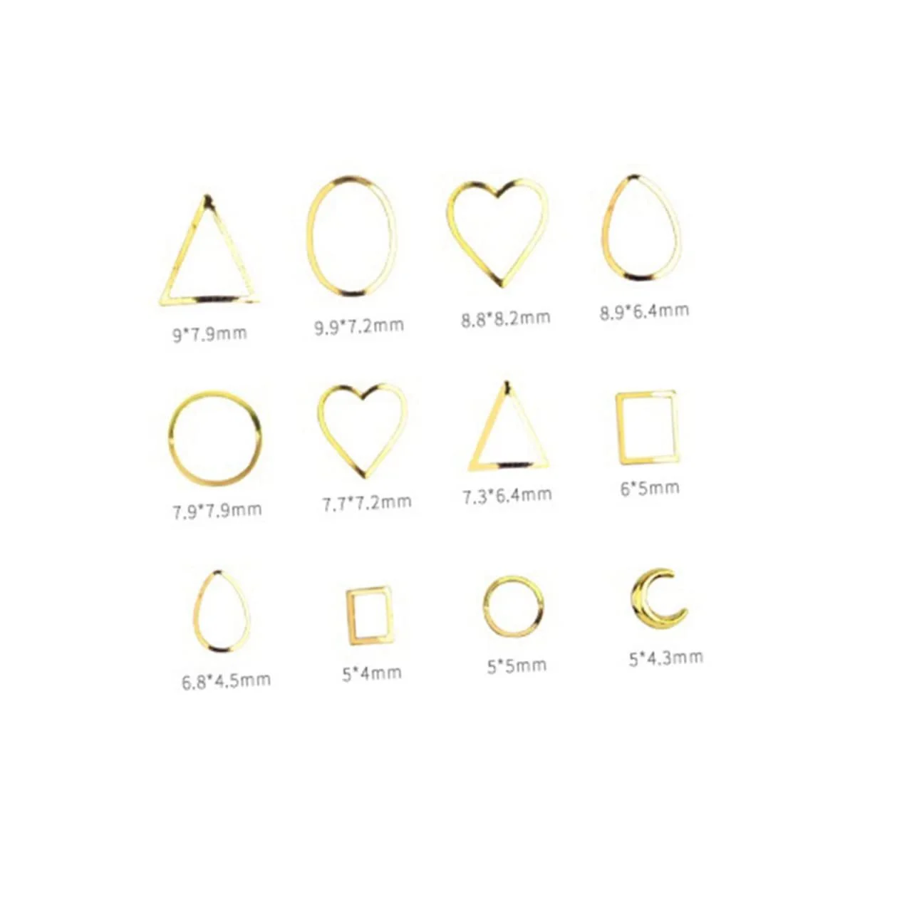 Украшения для ногтей Металлические заклепки Beavorty Патчи для ногтей Аксессуары для украшения ногтей, фото №2 Украшения для ногтей Металлические заклепки Beavorty Патчи для ногтей Аксессуары для украшения ногтей, фото №2