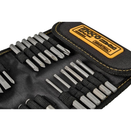 Отвертка с набором головок и насадок 26 шт INGCO, фото №4 Отвертка с набором головок и насадок 26 шт INGCO, фото №4