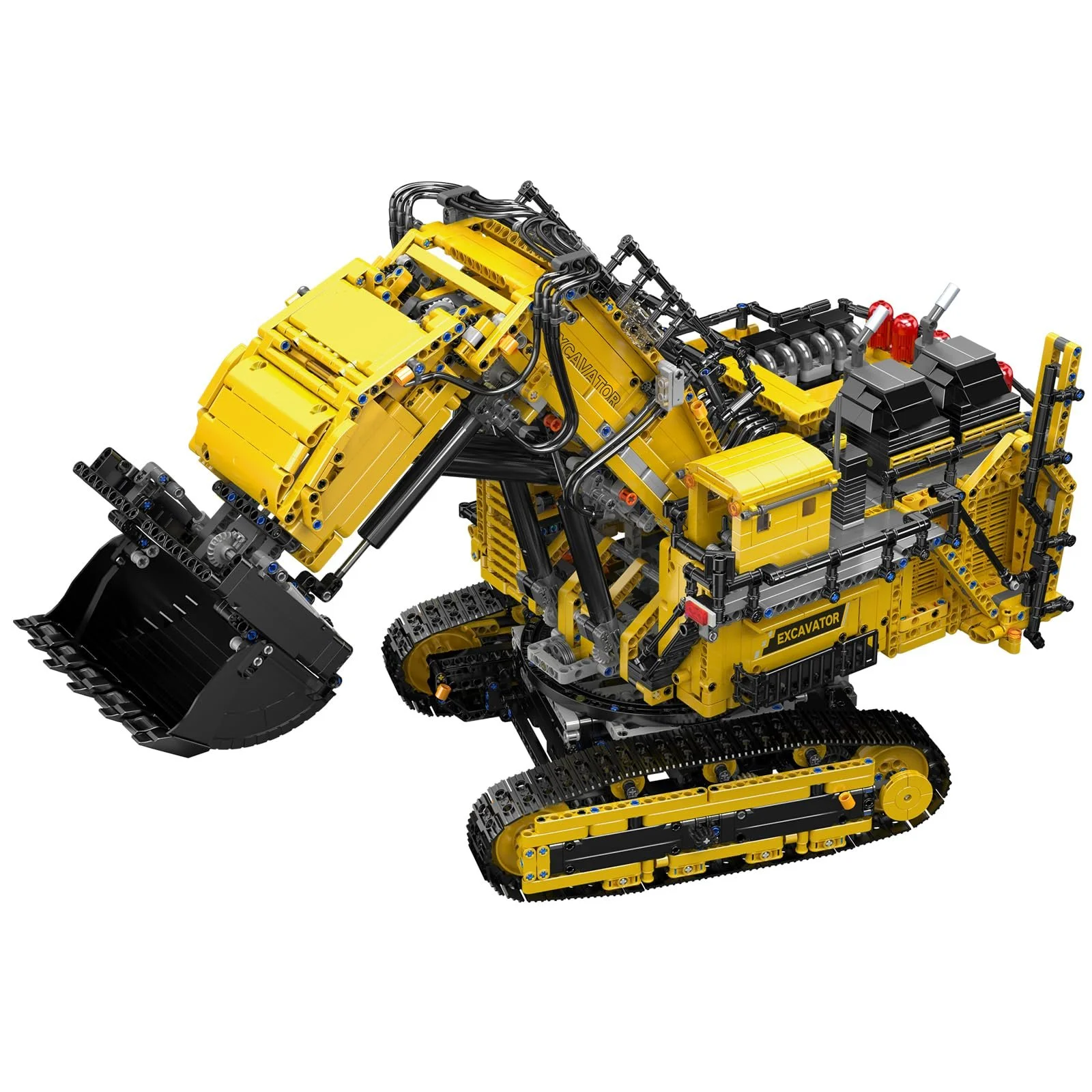Конструктор Экскаватор Mould King Technik Liebherr R 9800 Mining Crawler Excavator MOC Heavy Duty Crane RH400 17070 (4767 деталей), фото №1