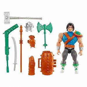 Фігурка Masters of the Universe Origins Turtles of Grayskull Кейсі Джонс, 16 точок руху, броня та зброя, кросовер TMNT & MOTU, різнокольоровий - Фото 1