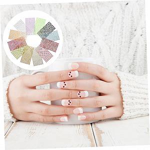 Стразы Самоклеящиеся COHEALI 12 листов для лица, глаз, макияжа, украшения тела, аксессуары для DIY проектов, наклейки, драгоценности synthetic.ua - Фото 1