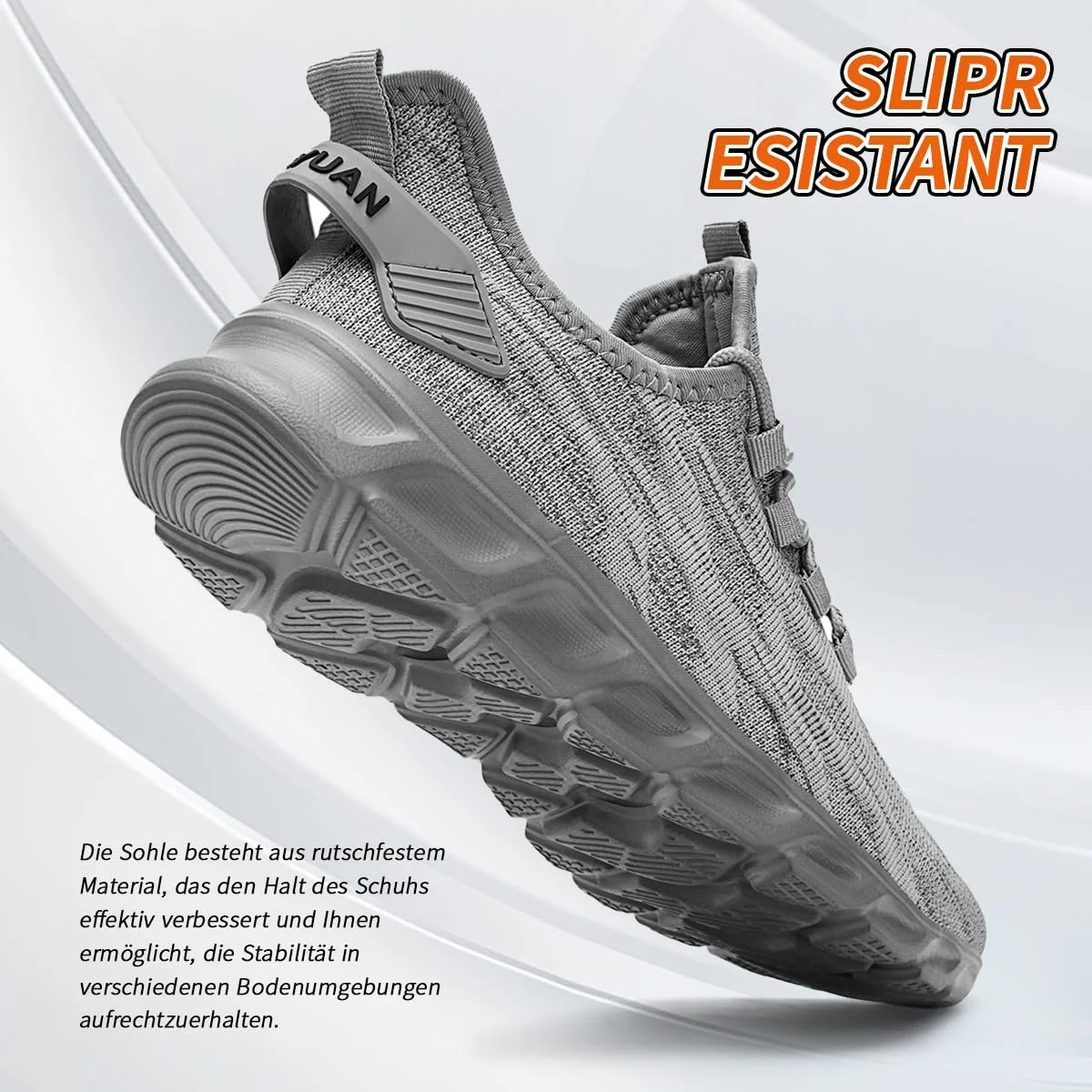 Чоловічі Кросівки VGPSFN для Бігу Спортивні Легкі Дихаючі, фото №4