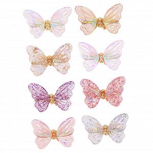 Украшения для ногтей Бабочки Beavorty 8 шт. - Фото 1