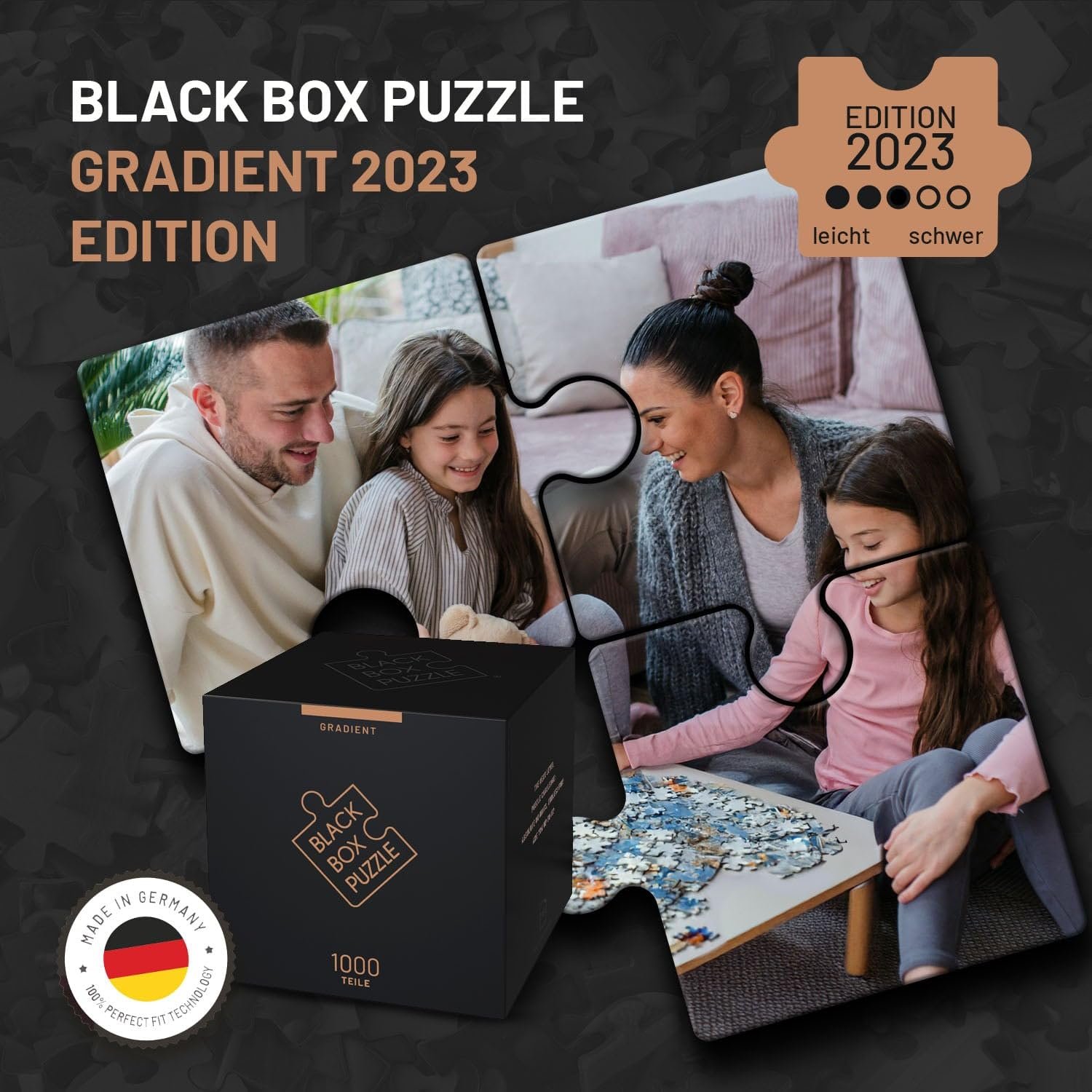 Пазл MiSu Games Black Box Gradient 2023 Edition 1000 деталей сюрприз-мотив без шаблона экстра-сложный, фото №2