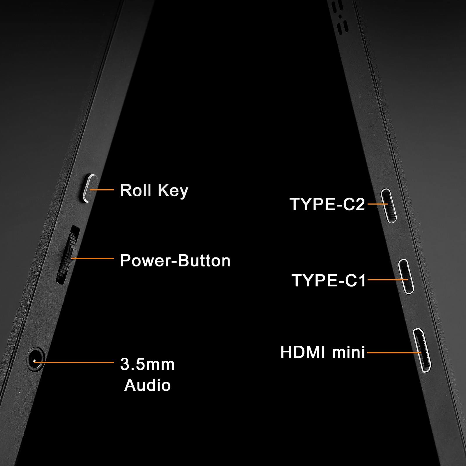 Монитор Docooler Portable 16-дюймовый 2K USB-C Ультратонкий Игровой Монитор 120 Гц, фото №7 Монитор Docooler Portable 16-дюймовый 2K USB-C Ультратонкий Игровой Монитор 120 Гц, фото №7