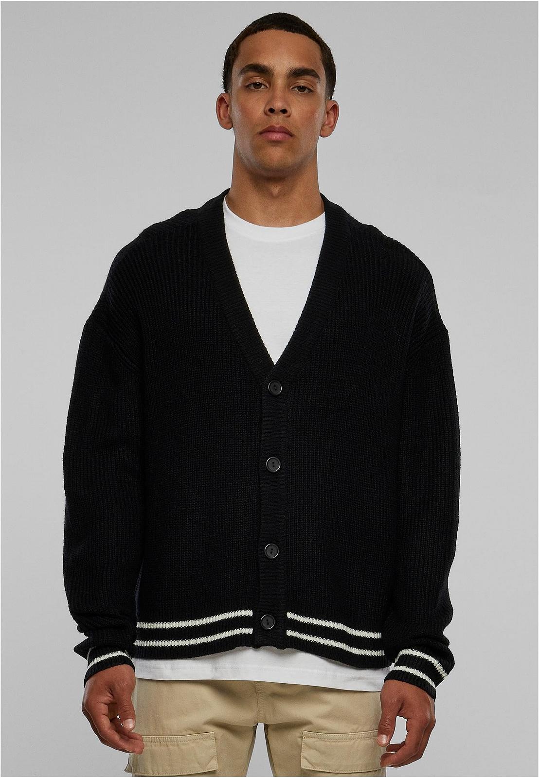Кардиган Urban Classics Sporty Boxy, модный мужской кардиган oversize, доступен в разных цветах, размеры S-5XL, фото №7