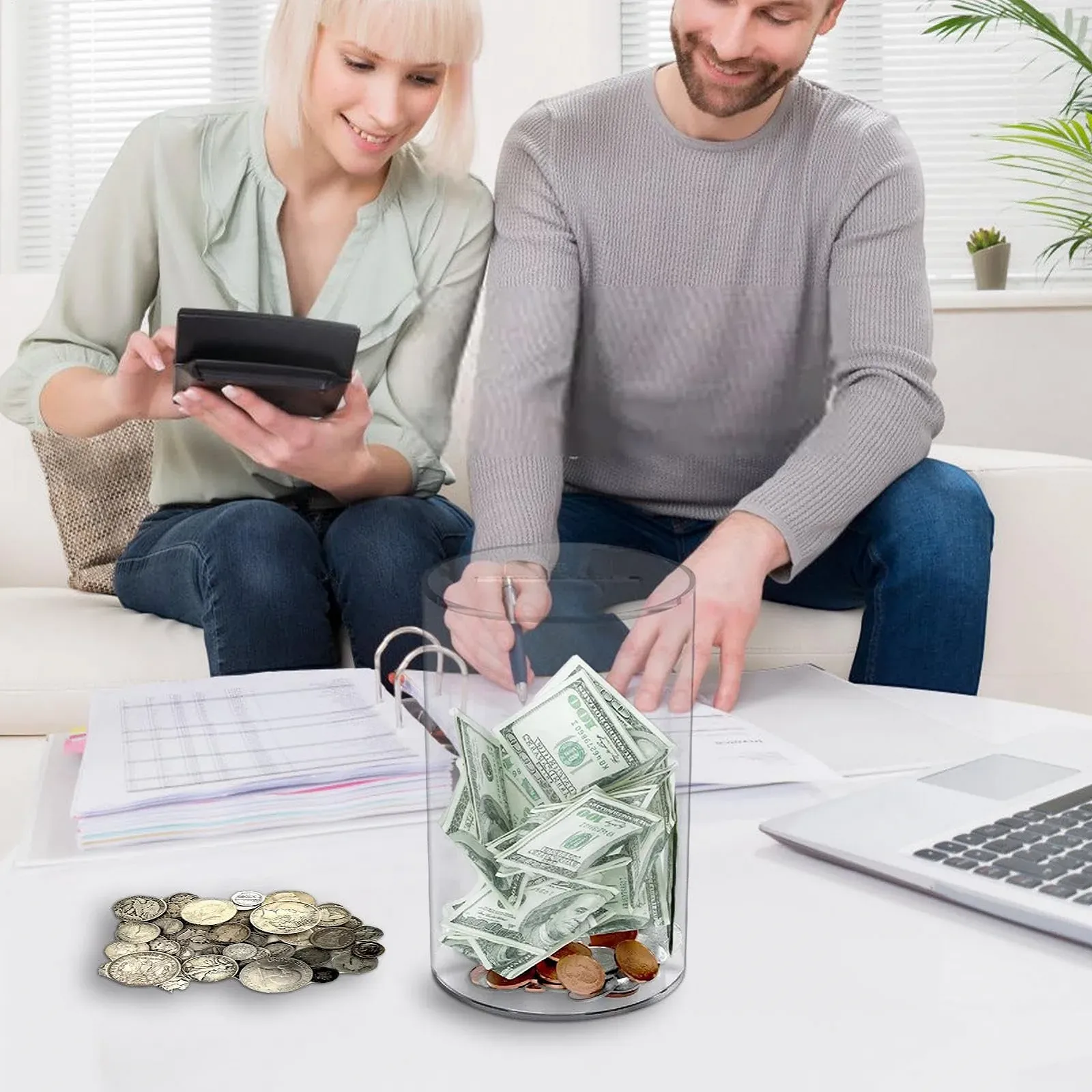 Скарбничка Акрилова прозора великої місткості, фото №2