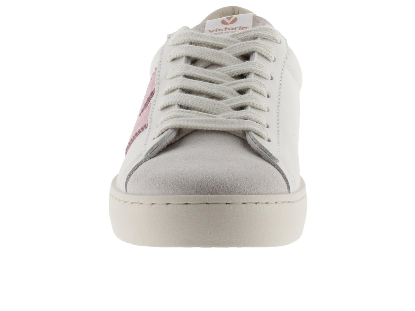 Низькі Кеди Victoria Berlin Шкіра та Контрастні Деталі, Спліт Шкіряний Носок 1126142, фото №2