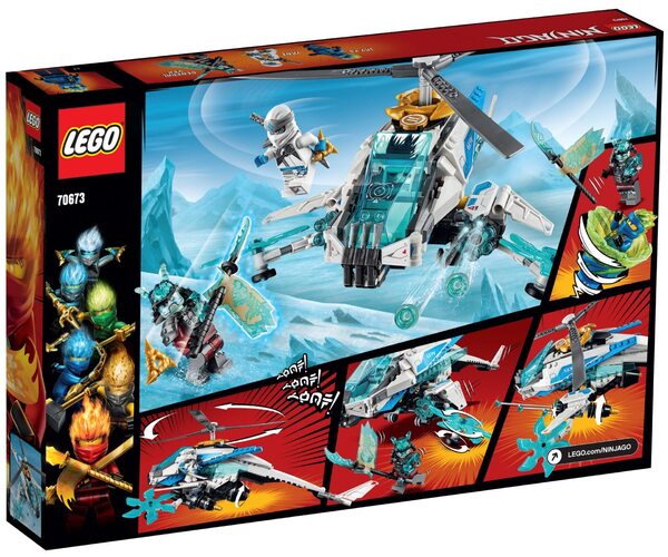 Детский конструктор LEGO NINJAGO Сюрилёт 70673, фото №9