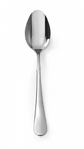 Ложка столовая HENDI 6 шт, полированная вручную, стильный глянцевый дизайн, 205 мм, нержавеющая сталь 18/0 - Фото 1