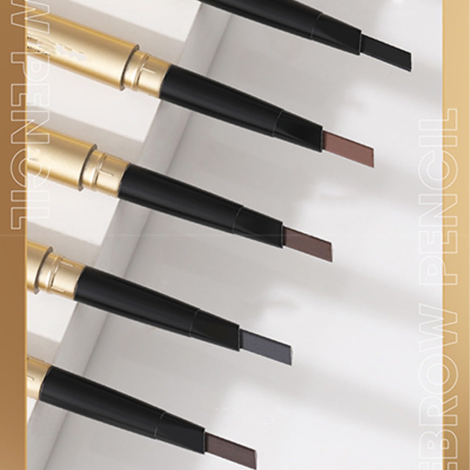Олівець Eyebrow Dyeing Light Brown Organic Fine Painting Eyebrow Pencil Колір брів (Сірий, Один розмір), фото №7
