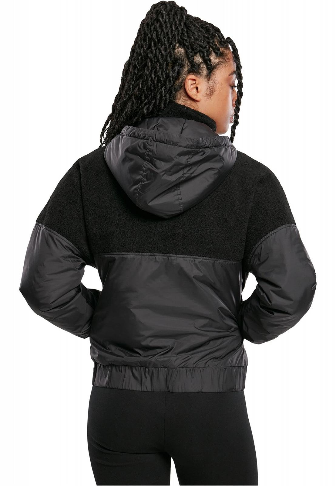Куртка Urban Classics Sherpa Mix Pull Over Жіноча, фото №4