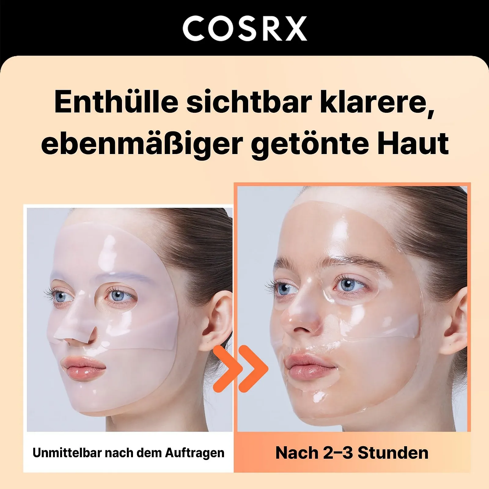 Маска для обличчя COSRX The Alpha-Arbutin Discoloration Care Hydrogel 3 шт., фото №2