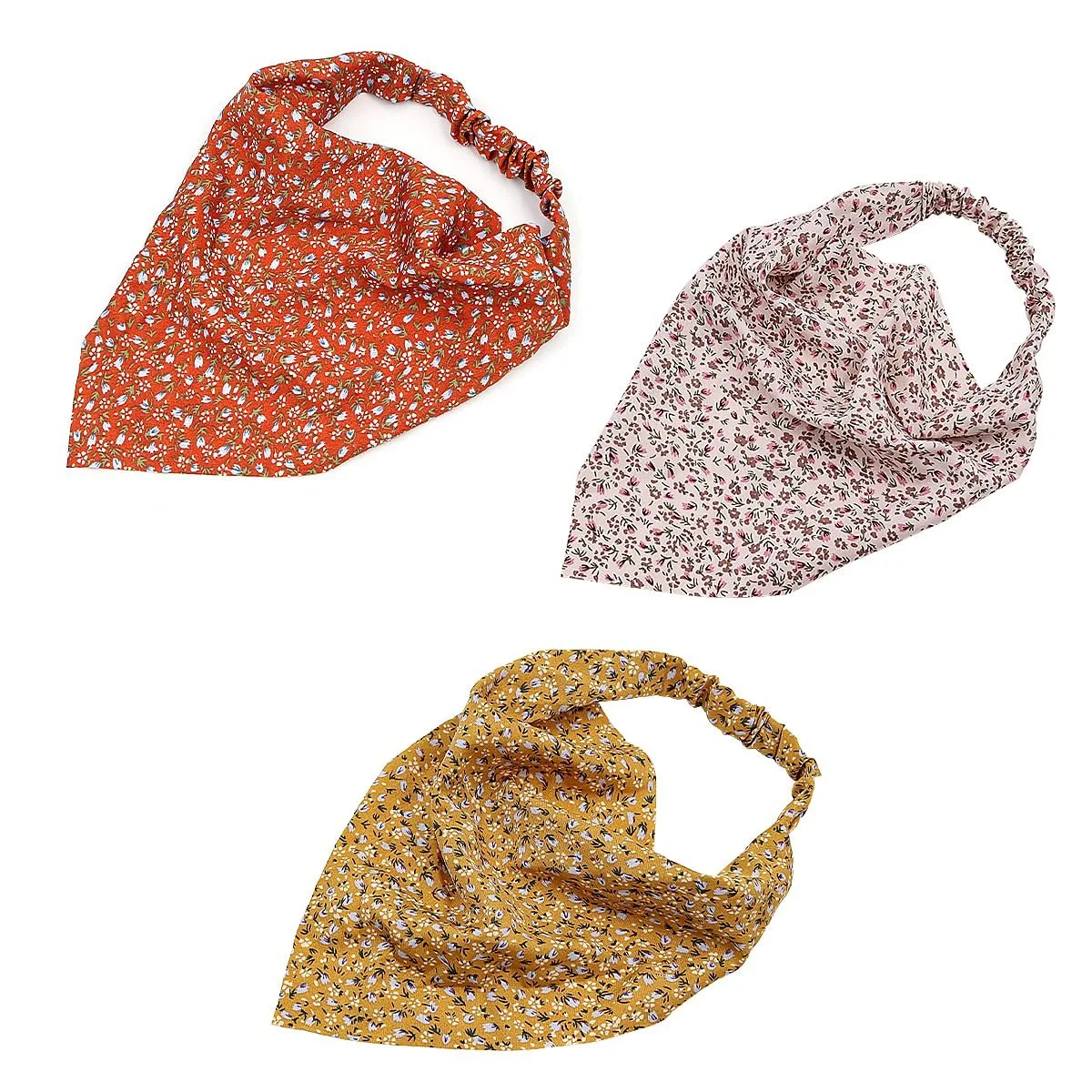 Пов'язка на голову Бохо з квітковим принтом для жінок, фото №3