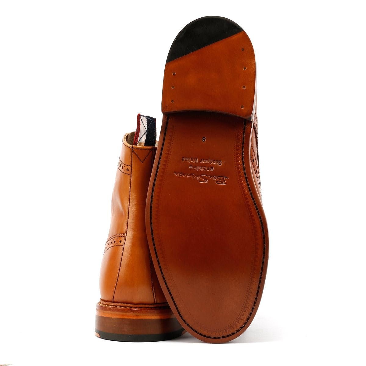 Ботинки Ben Sherman Arthur Кожаные Коричневые, фото №5