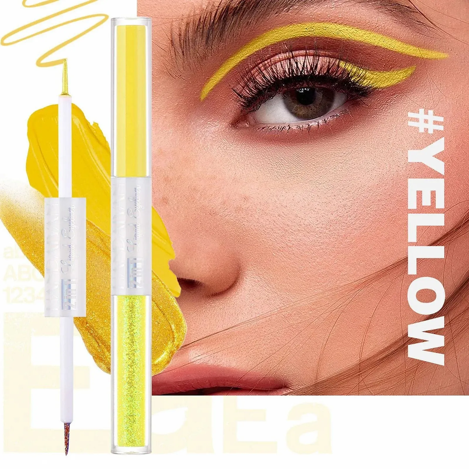 Підводка рідка Aibyks Liquid Eyeliner Colourful Set, матова, фото №6