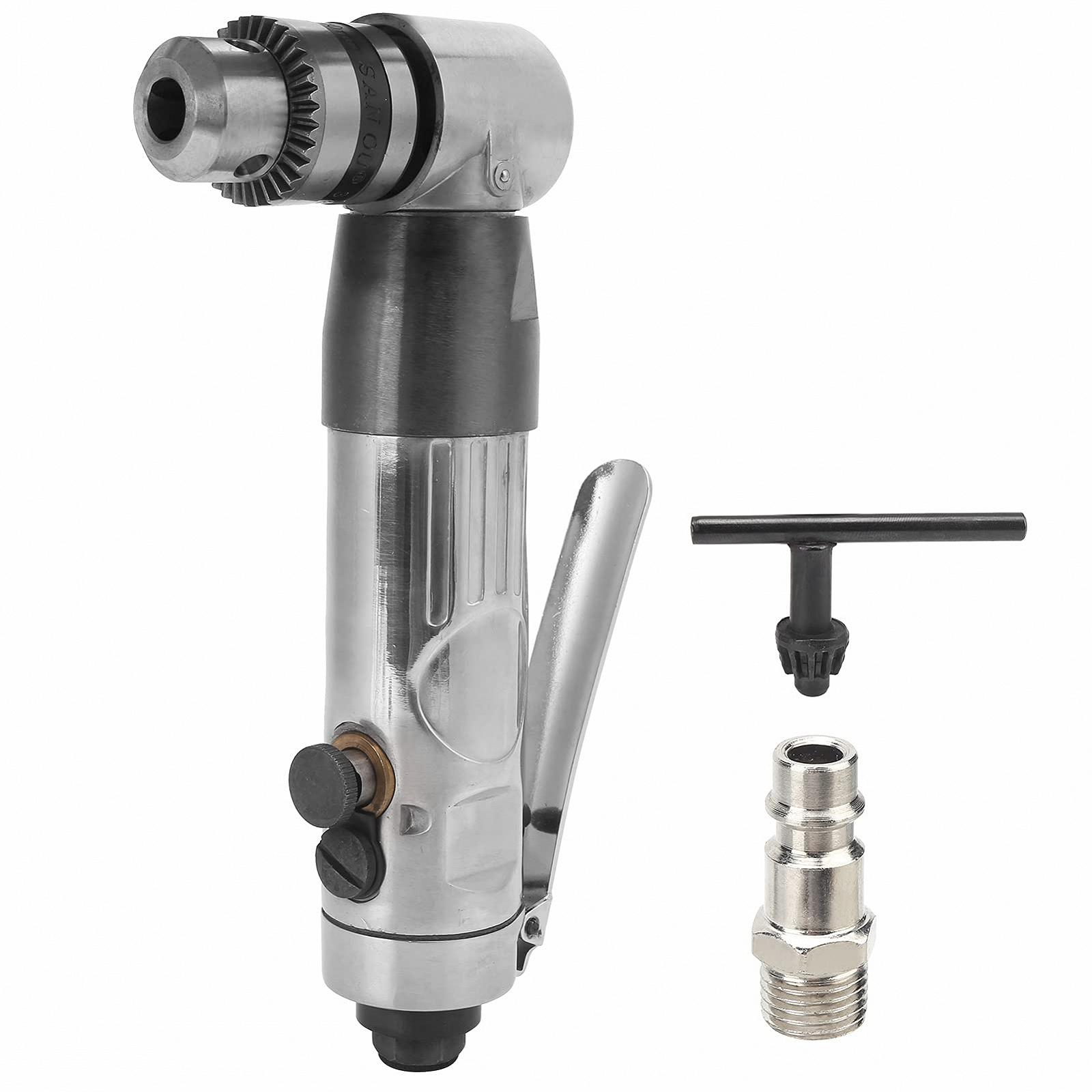 Шлифовальная машина 3/8 дюйма Mini Air Die Grinder Правый угол Пневматический Угловой Ручной Промышленный Дрель Аксессуары CW/CCW (EU Plug), фото №1