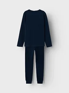 Піжама NAME IT Футбольна Noos Dark Sapphire для хлопчиків synthetic.ua - Фото 1
