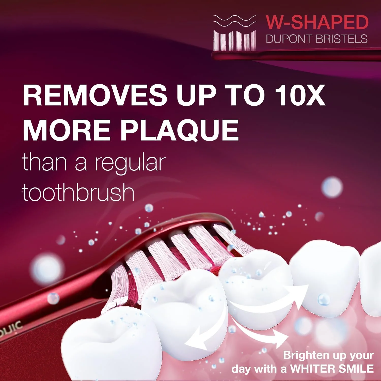 Электрическая зубная щетка Wagner Stern WHITEN+ Edition с датчиком давления, фото №6