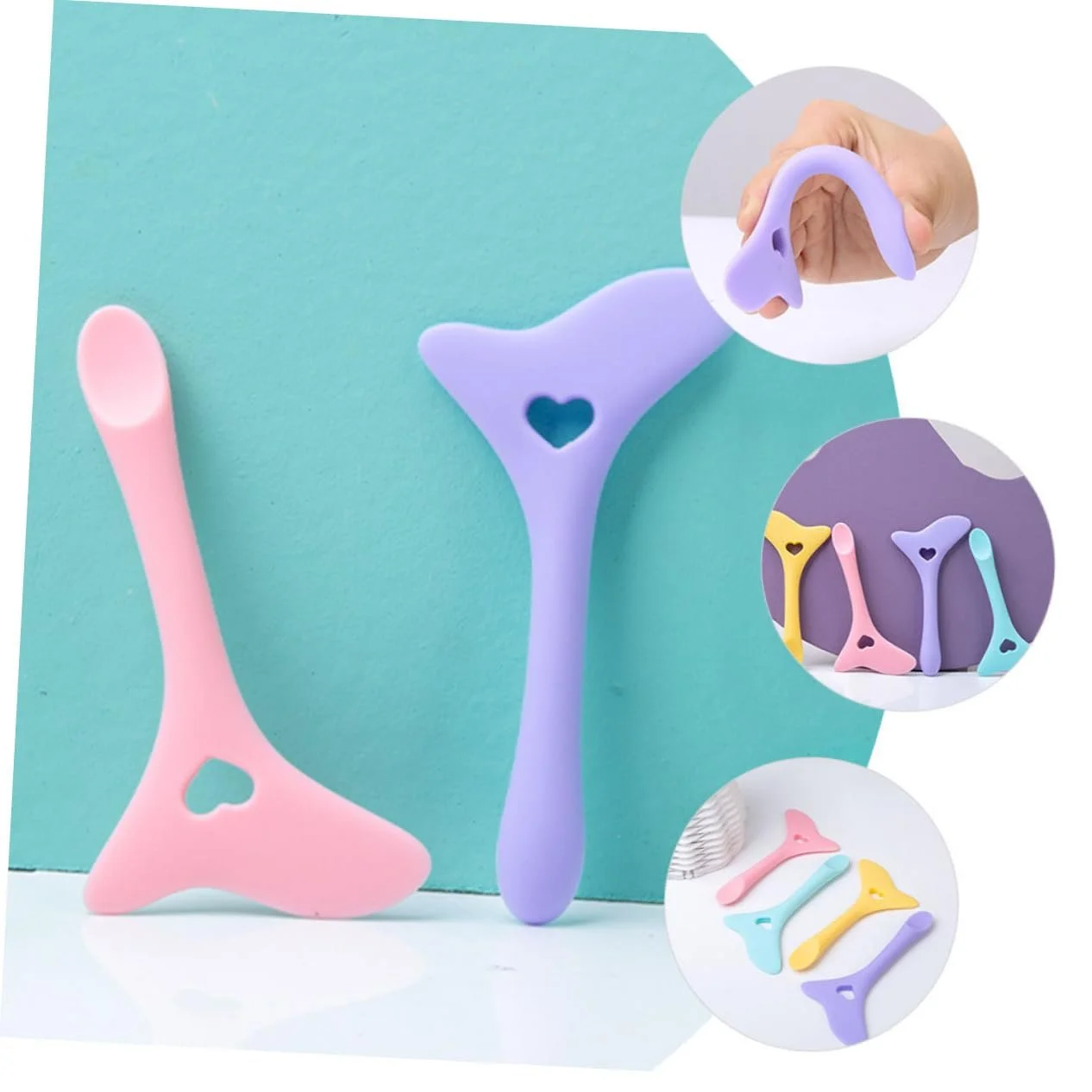 Трафареты для подводки для глаз FRCOLOR, силиконовые аппликаторы, фото №4 Трафареты для подводки для глаз FRCOLOR, силиконовые аппликаторы, фото №4