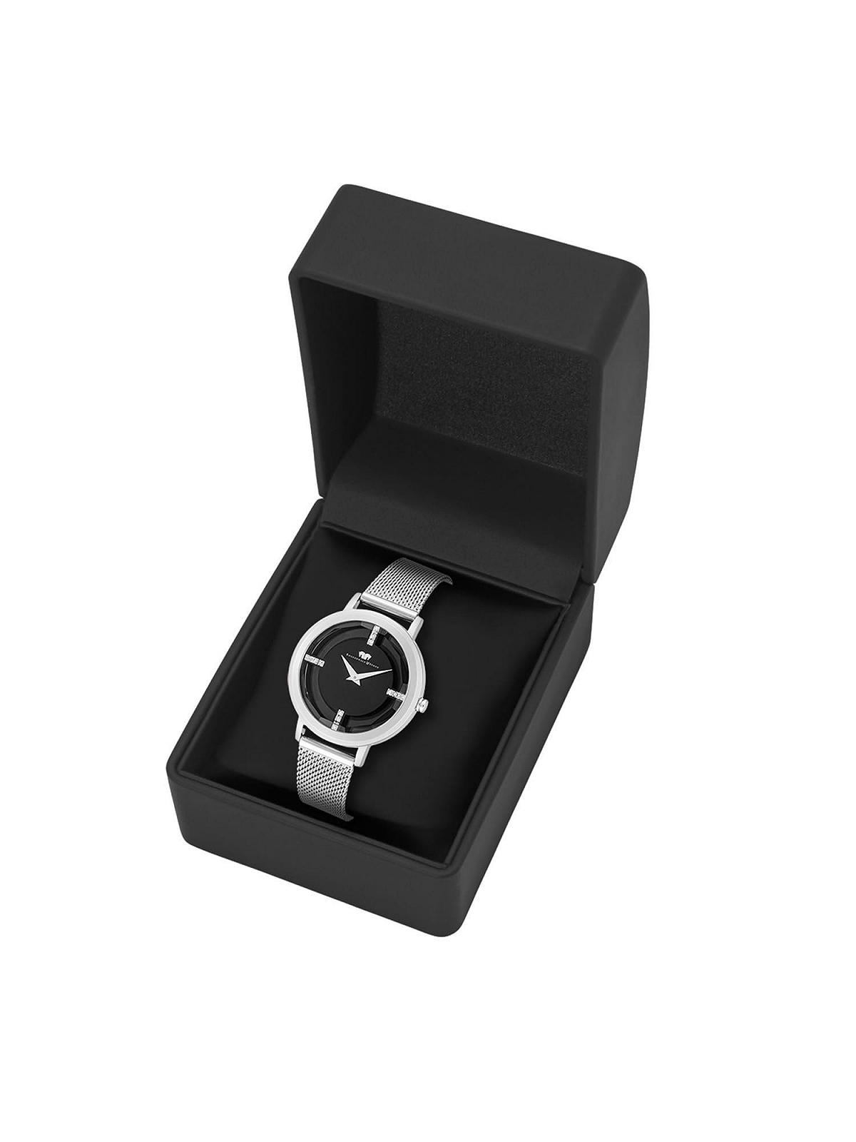 Часы Rhodenwald & Söhne Женские Аналоговые 10010416 Кварцевый Японский Механизм, Серебряный Браслет из Нержавеющей Стали, серебряный, Без узора, фото №7