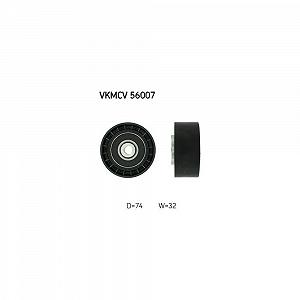 Напрямний/обвідний ролик поліклинового ременя SKF VKMCV 56007 для SCANIA - Фото 1