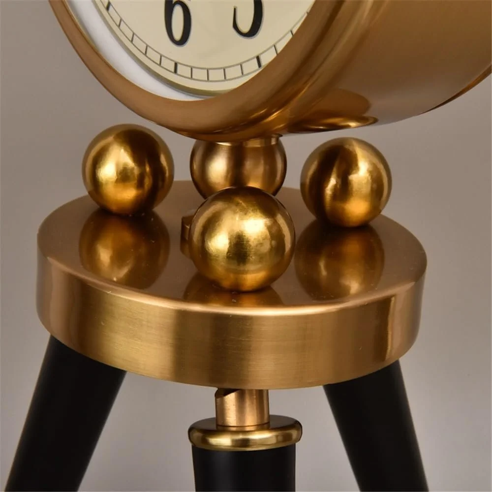 Настольные часы Yixinzi-2024 Винтажный дизайн, роскошные, скандинавский стиль, фото №3